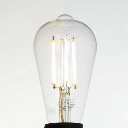 LUUMR Smart ampoule LED claire E27 ST64 7W Tuya WLAN CCT| Ampoules Connectées Et Intelligentes|Ampoules Connectées Et Intelligentes