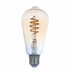 LUUMR Smart ampoule LED E27 ST64 ambre 4,9W Tuya WLAN| Ampoules Connectées Et Intelligentes|Ampoules Connectées Et Intelligentes