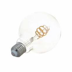 LUUMR Smart ampoule LED G95 E27 ambre 4,9W Tuya WLAN| Ampoules Connectées Et Intelligentes|Ampoules Connectées Et Intelligentes