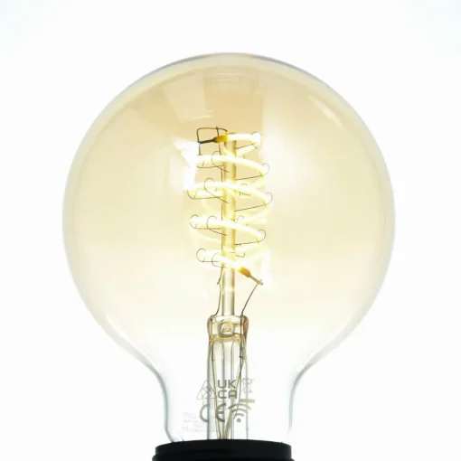 LUUMR Smart ampoule LED G95 E27 ambre 4,9W Tuya WLAN| Ampoules Connectées Et Intelligentes|Ampoules Connectées Et Intelligentes