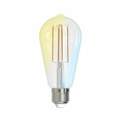 LUUMR Smart LED E27 ST64 7W ZigBee Tuya Hue clair set de 3 pièces| Ampoules Connectées Et Intelligentes|Ampoules Connectées Et Intelligentes