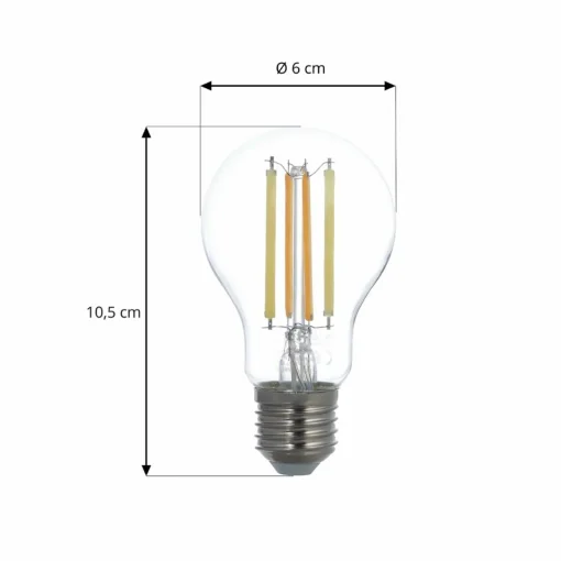 LUUMR Smart LED, E27, 7W, ZigBee, Tuya, Hue, Lot de 3| Ampoules Connectées Et Intelligentes|Ampoules Connectées Et Intelligentes