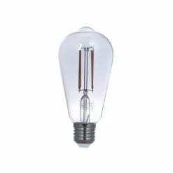 LUUMR Smart LED Filament E27 ST64 gris fumé 4,9W Tuya WLAN| Ampoules Connectées Et Intelligentes|Ampoules Connectées Et Intelligentes