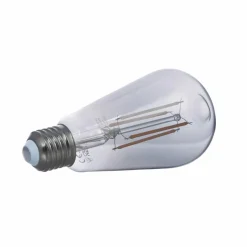 LUUMR Smart LED Filament E27 ST64 gris fumé 4,9W Tuya WLAN| Ampoules Connectées Et Intelligentes|Ampoules Connectées Et Intelligentes