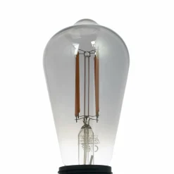 LUUMR Smart LED Filament E27 ST64 gris fumé 4,9W Tuya WLAN| Ampoules Connectées Et Intelligentes|Ampoules Connectées Et Intelligentes