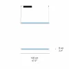 LZF LAMPS LZF Estela SH suspension LED 120 cm, hêtre naturel| Suspensions Led|Suspensions