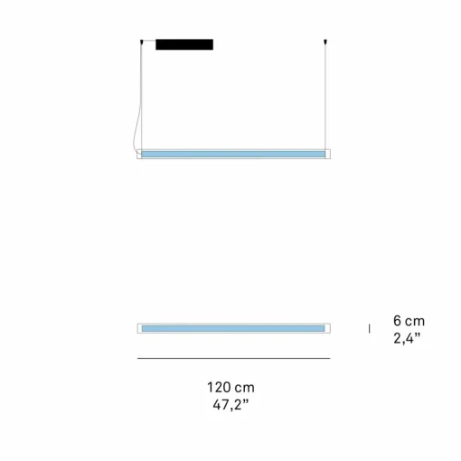 LZF LAMPS LZF Estela SH suspension LED 120 cm, hêtre naturel| Suspensions Led|Suspensions