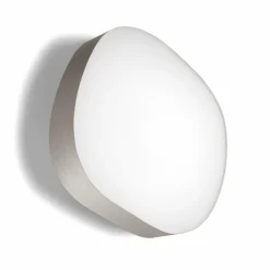 LZF LAMPS LZF Guijarro Large applique LED, grise| Appliques Murales Led|Appliques Murales