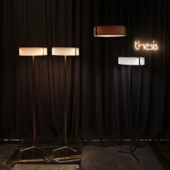 LZF LAMPS LZF Thesis lampadaire LED noir mat/ivoire| Lampadaires Led|Lampadaires