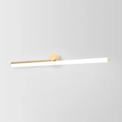 Marset Ambrosia A 90 gauche, Triac doré mat 930| Appliques Murales Led|Appliques Murales