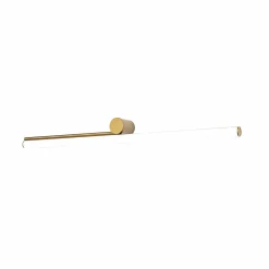 Marset Ambrosia A 90 gauche, Triac doré mat 930| Appliques Murales Led|Appliques Murales