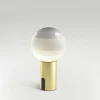 Marset Dipping Light lampe batterie blanc/laiton| Lampes À Poser Led|Lampes À Poser Et Lampes De Table