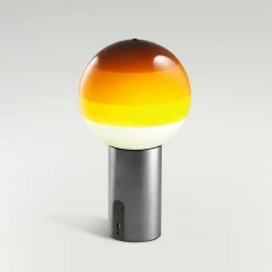 Marset Dipping Light lampe à poser ambre/graphite| Lampes À Poser Led|Lampes À Poser Et Lampes De Table