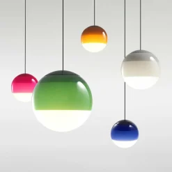 Marset Dipping Light LED Suspension Ø 13 cm bleu| Suspensions Led|Suspensions