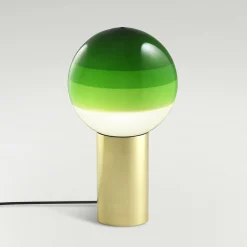 Marset Dipping Light M lampe table vert/laiton| Lampes À Poser Led|Lampes À Poser Et Lampes De Table
