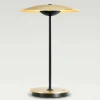 Marset Ginger Lampe de table LED rechargeable Alu, laiton| Lampes À Poser Led|Lampes À Poser Et Lampes De Table