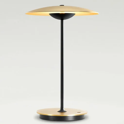 Marset Ginger Lampe de table LED rechargeable Alu, laiton| Lampes À Poser Led|Lampes À Poser Et Lampes De Table