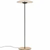 Marset Ginger P lampadaire LED dim chêne/blanc| Lampadaires Led|Lampadaires