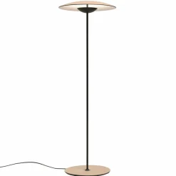 Marset Ginger P lampadaire LED dim chêne/blanc| Lampadaires Led|Lampadaires