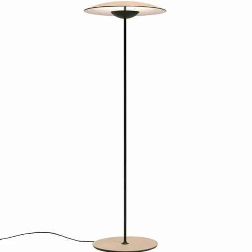Marset Ginger P lampadaire LED dim chêne/blanc| Lampadaires Led|Lampadaires