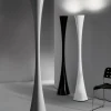 Martinelli Luce Biconica lampe sur pied LED 180 cm noir| Lampadaires Led|Lampadaires