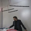 Martinelli Luce Colibri suspension LED à 6 lampes| Suspensions Led|Suspensions