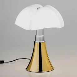 Martinelli Luce Minipipistrello lampe table dorée| Lampes À Poser Led|Lampes À Poser Et Lampes De Table