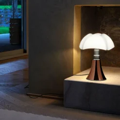 Martinelli Luce Minipipistrello lampe table cuivre| Lampes À Poser Led|Lampes À Poser Et Lampes De Table