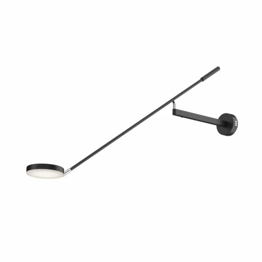 Maytoni applique murale LED Fad, noir, métal 100 cm ajustable| Appliques Murales Led|Appliques Murales