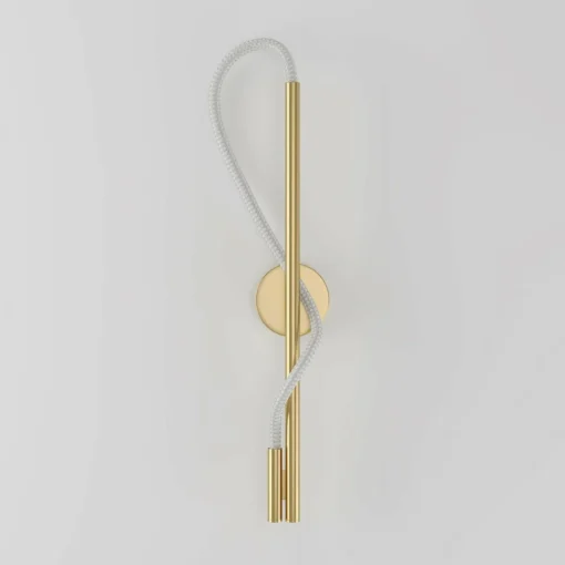 Maytoni applique murale LED Tau, doré, hauteur 84 cm, alu| Appliques Murales Led|Appliques Murales