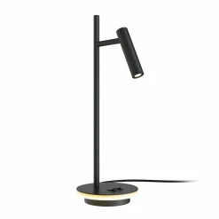 Maytoni Lampe de table LED Estudo, noir hauteur 45,5 cm métal| Lampes À Poser Led|Lampes À Poser Et Lampes De Table