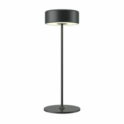 Maytoni lampe de table LED rechargeable AI Collaboration, aluminium, noir| Lampes À Poser Led|Lampes À Poser Et Lampes De Table