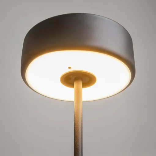 Maytoni lampe de table LED rechargeable AI Collaboration, aluminium, noir| Lampes À Poser Led|Lampes À Poser Et Lampes De Table