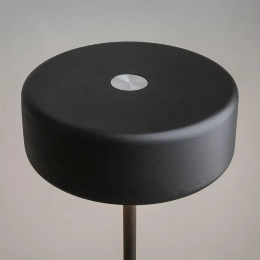 Maytoni lampe de table LED rechargeable AI Collaboration, aluminium, noir| Lampes À Poser Led|Lampes À Poser Et Lampes De Table