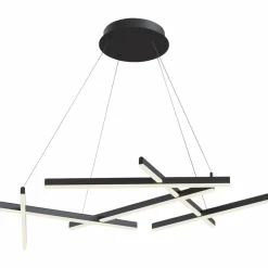 Maytoni Line suspension LED 3 000 K noire| Suspensions Led|Suspensions