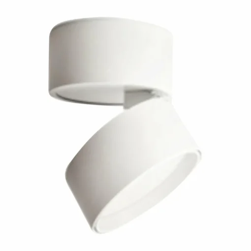 Maytoni Plafonnier LED Onda, Ø 12 cm, 3.000K, 19W, blanc| Plafonniers Led|Plafonniers