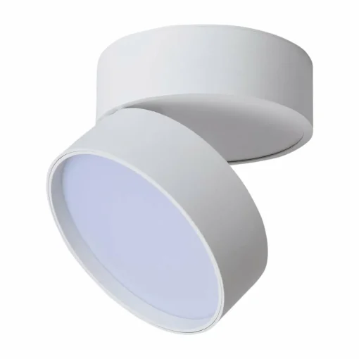 Maytoni Plafonnier LED Onda, Ø 12 cm, 3.000K, 19W, blanc| Plafonniers Led|Plafonniers