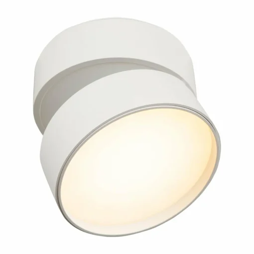 Maytoni Plafonnier LED Onda, Ø 12 cm, 3.000K, 19W, blanc| Plafonniers Led|Plafonniers