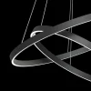 Maytoni Rim suspension LED, 840, 2 anneaux, noire| Suspensions Led|Suspensions