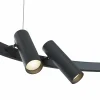 Maytoni Satellite suspension LED 3 300 K noire| Suspensions Led|Suspensions
