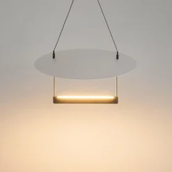 Maytoni Suspension LED Ambience, Ø 42 cm, noir / blanc| Suspensions Led|Suspensions