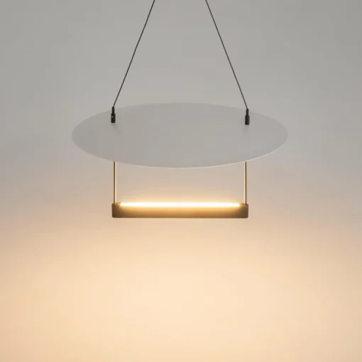 Maytoni Suspension LED Ambience, Ø 42 cm, noir / blanc| Suspensions Led|Suspensions