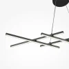 Maytoni Suspension LED Halo, noir, longueur 103,5 cm| Suspensions Led|Suspensions