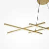 Maytoni suspension LED Halo, couleur laiton, longueur 103,5 cm| Suspensions Led|Suspensions