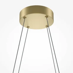 Maytoni suspension LED Halo, couleur laiton, longueur 103,5 cm| Suspensions Led|Suspensions
