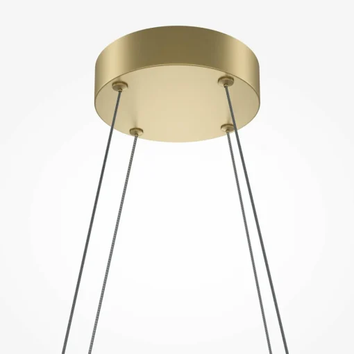 Maytoni suspension LED Halo, couleur laiton, longueur 103,5 cm| Suspensions Led|Suspensions
