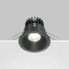 Maytoni Zoom luminaire encastrable LED 930 IP65 rond triac, noir| Spots Encastrés Led|Luminaires Led D'Intérieur