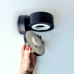 MEGATRON Cardano spot plafond LED à 3 lampes noir| Spots Et Projecteurs Led|Spots