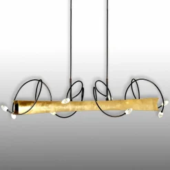 Menzel Donna - suspension LED avec feuille d'or| Suspensions Led|Suspensions