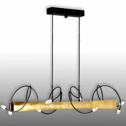 Menzel Donna - suspension LED avec feuille d'or| Suspensions Led|Suspensions